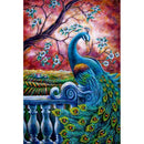 5D DIY Full Drill Diamond Painting Peacock Cross Stitch Embroidery Mosaic