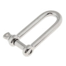 Boat Marine 3/8" D Ring Anchor Shackle Screw Pin - 304 Stainless Steel