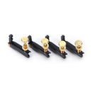 4X Musical Instruments Metal Tone Fine Tuner Adjuster For 4/4 3/4 Violin blaceSE