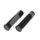 1 Pair Non-Slip Bicycle Handlebar Grips Rubber Handle with Lock Lockable End Cap