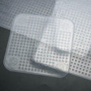 4pcs Silicone Strong Absorbability Plastic Fresh Food Wraps Seal (White)