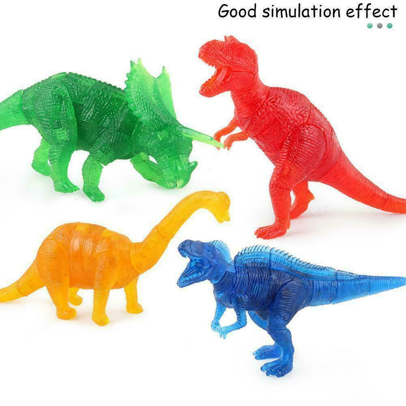 8Pcs/Package DIY Disassembly Smart Egg Twisted Egg Blind Box Dinosaur Egg S1A9