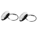 2Pcs 10-30V Truck Bus Trailer Waterproof Lorry Side Marker Light Plastic Ca