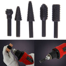 5x titanium 10 step drill bit 1/4" to 1-3/8" inches tool for plastic wood me MO