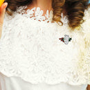 Creative Heart Rose Flower Pins Brooches Clothes Lapel Jacket Badges Decor A
