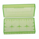 Battery Storage Case Holder/Organizer for 18650 or CR123A Battery Green