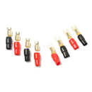 Ground Wire Ring Car 4GA Audio Modified Fork Brass Terminal Block