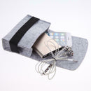 2pcs Carrying Case Pouch for 2.5in Mini USB Hard Drive Disk HDD w/ Bandage