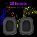 2x Gaming Headphone Ear Pads for Razer Tiamat 7.1 V2 Replacement Ear Cushions