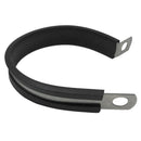 20Pcs Cable Clamps Stainless Steel Rubber Cushion Pipe Clamps Assorted In 1