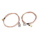 2PCS 39-inch SMA male to BNC Male Adapter Connector RF coaxial Pigtail cabl Z2B9