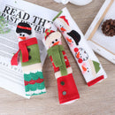 3pcs Fridge Handle Covers Christmas Ornaments Microwave Oven Dishwasher Do`3C