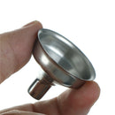 8mm Stainless Steel Funnel Filler For Most Hip Flas Wine Whisky Pot Wide MouthJR