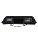 Black License Plate Light Tail Gate Door Registration License Plate Light f