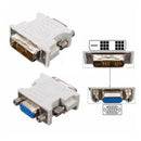 Hot VGA Female to 24+1 pin DVI-D Male Adapter Video Laptop For PC Converter Y8L3