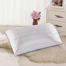 100% Cotton White Stripe Home&Hotel Standard Pillowcases Covers Bedding Se Deko