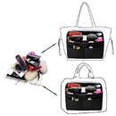 Home Storage Bag Purse Organizer Felt Insert Bag Makeup Organizer Inner Pur W4N2
