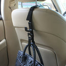 2pcs Back Interior Car Headrest Hook For Handbag Clothes Seat Hanger Purse ABS