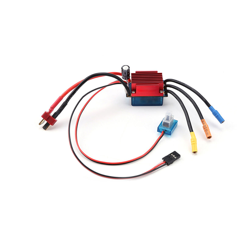35A ESC Brush Electric Speed Controller for 1/16 1/18 RC Car with Programm Card