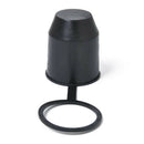 3Pcs 50mm Plastic+Rubber Towing Tow Ball Hitch Cap Protect Van