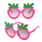 6PCS Kid's Cute Strawberry Shape Sunglasses Beach Glasses Party Eyewear