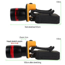 Clip On LED Head Lamp Cap Hat Light Torch For Fishing Hunting Camping Outdo E0G4