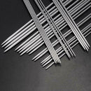 35pcs/Set 20cm Stainless Steel Straight Knitting Needles for Crochet Sewing