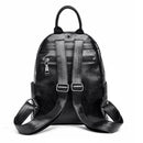 Fashion Women PU Leather Shoulder Bag Teenage Girl College Daypack Backpack