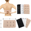 3pcs Bra Extender Strap 2 Hooks 3 Row Clip OnNude Maternity Pregnant Extensions