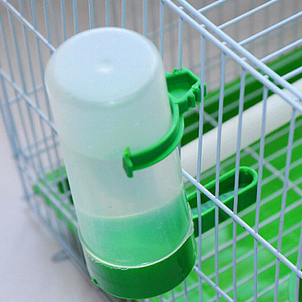 4pcs Bird Pet Drinker Feeder Waterer Clip for Aviary Budgie Cockatiel