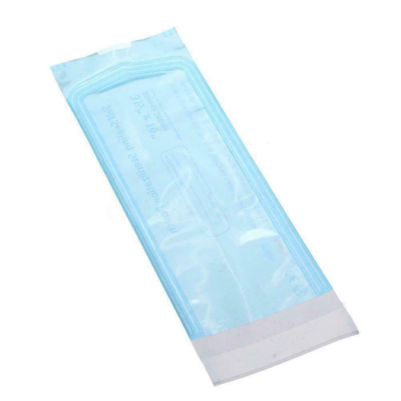 200Pcs Self-Sealing Sterilization Pouch Dental Sterile HotSupplies Bags 3.5 G6L2