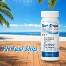 6 in 1 Acid Water Hardness Swimming Pool Chlorine Alkalinity PH Test Strip