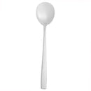 Stainless Steel Dinner Soup Spoon Student Outdoor Picnic Tableware (Sliver) A
