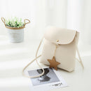 Women'S Shoulder Messenger Bag Pu Star Decoration Mobile Phone Coin Money C