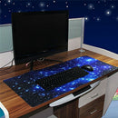 Large Galaxy Anti-Slip Laptop Computer Gaming Large Mouse Pad Keyboard Mat MO