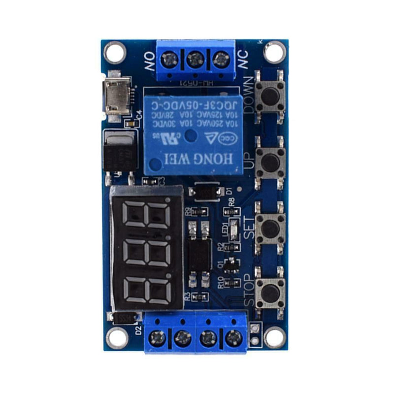 1-Way Relay Module Delay Power Off Trigger Delay Timer Circuit Switch Board