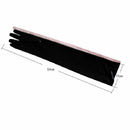 Long gloves in leather optics One Size Black - Black X6M8