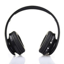Foldable Wireless Bluetooth Stereo Headset Handsfree Headphones Mic For PC BK