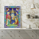 5D DIY Special Shaped Diamond Painting Religious Embroidery Kit Home Decor