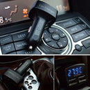 4In1 Dual USB Digital LED Display Car Charger Adapter Voltage DC 5V Tester New