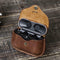 Crazy Horse Leather Earphones Protective Case for Sony WF-1000XM3 Charging Box