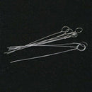 10Pcs Ni-Cr Alloy 4Mm Dia Inoculating Loop For Lab Microbiology Tissue Cult M6J9