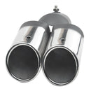 Automobile Universal Stainless Steel Double Row One Minute Two Exhaust Pipe O6D2
