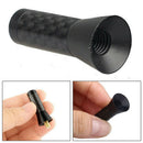 3.5cm Universal Car Auto Carbon Fiber Black Screw Short Stubby Mast Antenna