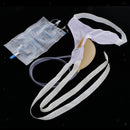 2x Reuseable Mens Urinal Pee Holder Collector Incontinent Aid 1000ml Bladder