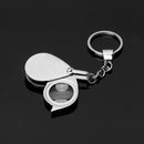 Jeweler's Pocket Eye Loupe Magnifier 10 x Jewelry Magnifying Glass Chain