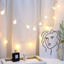 2.35m 20 LED Globe Lamp String Garlands USB Powered Christmas Outdoor Decor