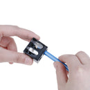 Double Holes Pencil Sharpener Make-Up Pencil Multifunctional Pencil Sharpener Gw