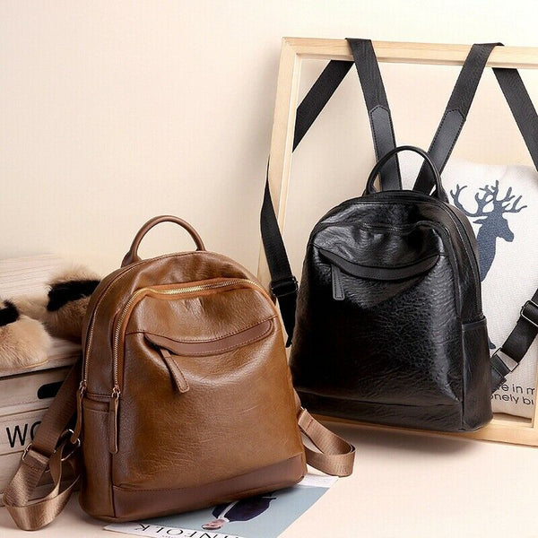 Women Backpacks Female Travel Shoulder Back Pack New College School Bags Fo M5B3