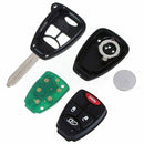 4BTN Uncut Remote Keyless Entry Combo Transmitter Key Fob For Chrysler Dodg